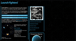 Desktop Screenshot of launchfightersgame.com