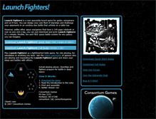 Tablet Screenshot of launchfightersgame.com